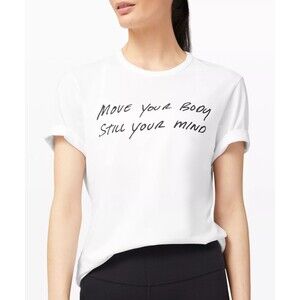 Lululemon 5 Year Basic T-Shirt Move Your Body